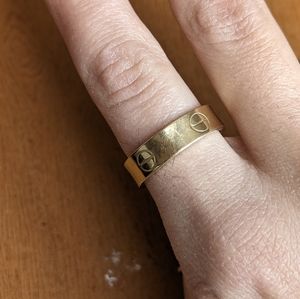 Cartier Love ring solid gold, 18k gold